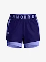 Damesshort Under Armour  Play Up 2-in-1 Shorts -BLU