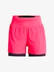 Damesshort Under Armour  RUN STAMINA 2IN1 SHORT-PNK