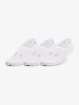 Damessokken Under Armour  Breathe Lite Ultra Low 3p-WHT  M