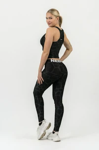 Damestop Nebbia  NATURE-INSPIRED sportovní crop top “Racer back” M