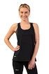 Damestop Nebbia  Sleeveless Loose Cross Back Tank Top "Feeling Good" Black L