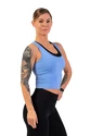 Damestop Nebbia  Sporty Slim-Fit Crop Tank Top 422 light blue