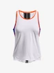 Damestop Under Armour  2 in 1 Knockout Tank-WHT