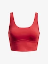 Damestop Under Armour  Meridian Fitted Crop Tank-RED