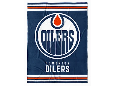 Deken Official Merchandise  NHL Edmonton Oilers Essential 150x200 cm