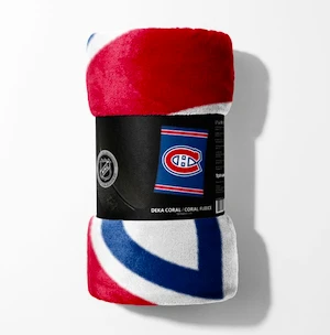 Deken Official Merchandise  NHL Montreal Canadiens Essential 150x200 cm