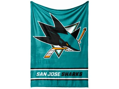 Deken Official Merchandise  NHL San Jose Sharks Essential 150x200 cm