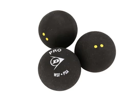 Dunlop Pro Squash Bal (3 Pack)