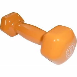 Eénarmige halter Power System Jednoručka Vinyl Dumbell 1 Kg Oranžová