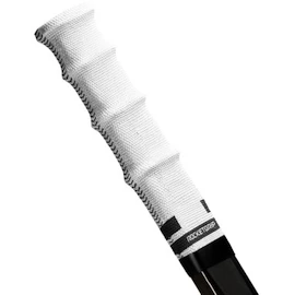 Einddop voor ijshockeystick RocketGrip Fabric Grip White