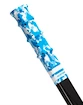 Einddop voor ijshockeystick RocketGrip  Hole Camo Grip Blue