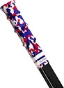 Einddop voor ijshockeystick RocketGrip  Hole Camo Grip Navy/Red