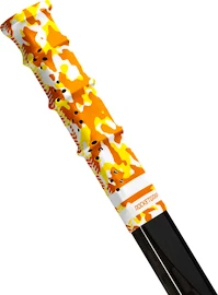 Einddop voor ijshockeystick RocketGrip Hole Camo Grip Yellow