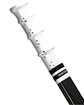 Einddop voor ijshockeystick RocketGrip  Hole Color Grip White