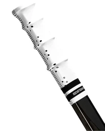 Einddop voor ijshockeystick RocketGrip Hole Color Grip White