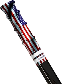 Einddop voor ijshockeystick RocketGrip Hole Flag Grip USA