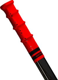 Einddop voor ijshockeystick RocketGrip Rubber Ultra Grip Red/Black Junior