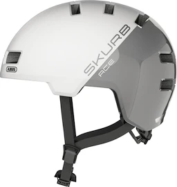 Fietshelm Abus Skurb Ace Silver White