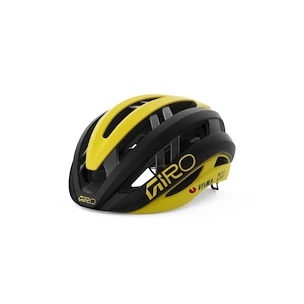 Fietshelm Giro Aries  Spherical Mat Black/Yellow Visma