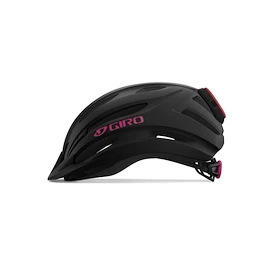 Fietshelm Giro Register II LED W Mat Black/Raspberry