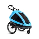 Fietstrailer TaXXi S'Cool Kids Elite one Blue