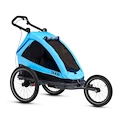 Fietstrailer TaXXi S'Cool Kids Elite one Blue