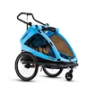 Fietstrailer TaXXi S'Cool Kids Elite two Blue