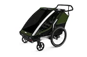 Fietstrailer Thule Chariot Cab Aluminum/Cypress Green