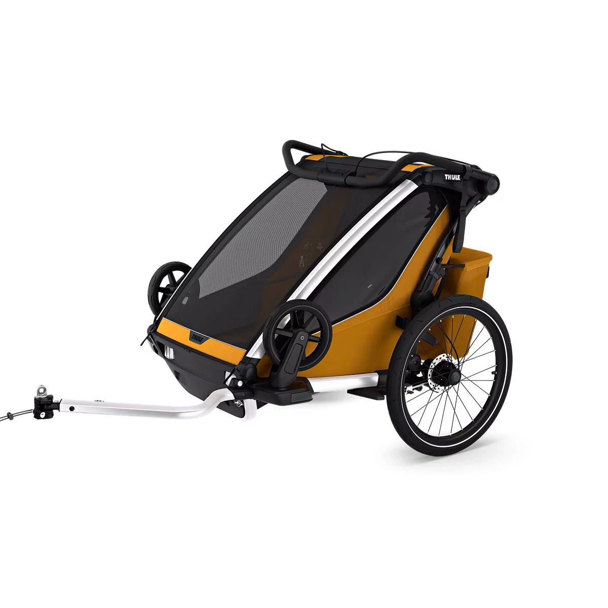 Fietstrailer Thule Chariot Sport 2 double natural gold