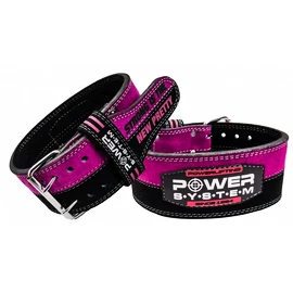 Fitnessriem Power System Powerlifterský Opasek Strong Femme Růžový