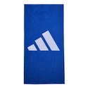 Handdoek adidas  3Bar Towel Large Royal Blue