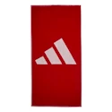 Handdoek adidas  3Bar Towel Small Scarlet