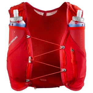 Hardloopvest Salomon ADV Skin 5 Set Flame Scarlet/Haute Red