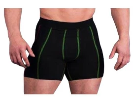 Heren boxershort MadMax  Kompresní trenky MSW905 černozelené