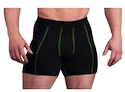 Heren boxershort MadMax  Kompresní trenky MSW905 černozelené S