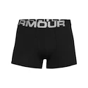 Heren boxershort Under Armour  Charged Cotton 3" 3 Pack black Dynamic S