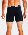 Heren boxershort Under Armour  Charged Cotton 6" 3 Pack black