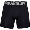 Heren boxershort Under Armour  Charged Cotton 6" 3 Pack black S