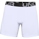 Heren boxershort Under Armour  Charged Cotton 6" 3 Pack white Dynamic XS