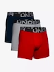 Heren boxershort Under Armour  Charged Cotton 6in 3 Pack-RED S