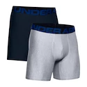 Heren boxershort Under Armour  Tech 6" 2 Pack dark blue Dynamic