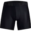 Heren boxershort Under Armour  Tech 6in 2 Pack-BLK S