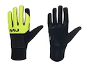 Heren fietshandschoenen NorthWave  Fast Gel Glove Black/Yellow Fluo S