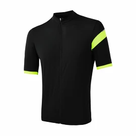 Heren fietsshirt Sensor Cyklo Classic Black/Neon Yellow