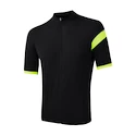 Heren fietsshirt Sensor  Cyklo Classic Black/Neon Yellow M