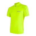 Heren fietsshirt Sensor  Cyklo Entry Neon Yellow S