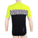 Heren fietsshirt Sensor  Cyklo Miles Black/Neon Yellow