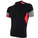 Heren fietsshirt Sensor  Cyklo Race Black/Red