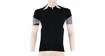 Heren fietsshirt Sensor  Cyklo Race Black/White