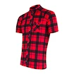 Heren fietsshirt Sensor  Cyklo Square Red S